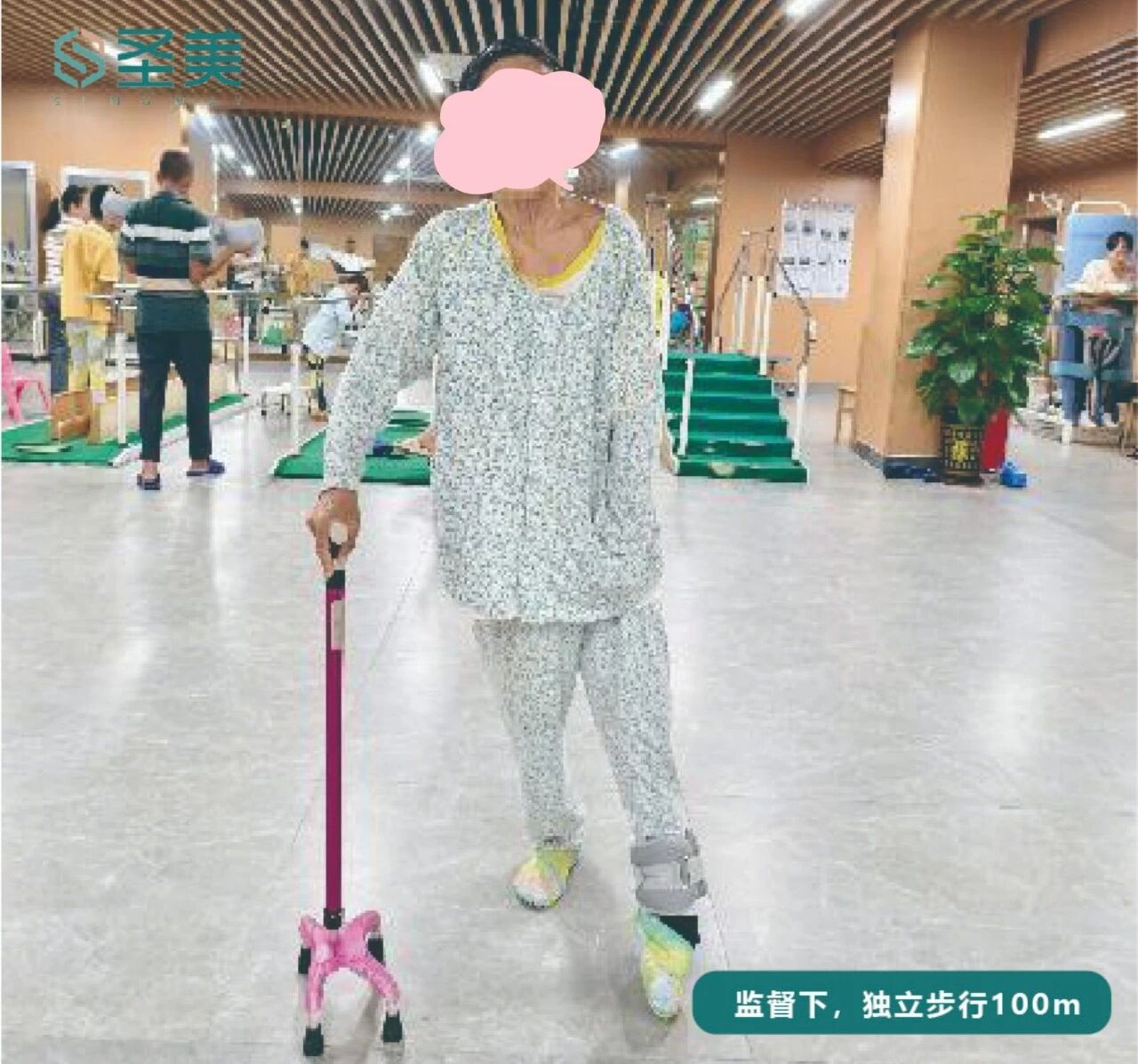 破“瘫”重生：杨婆婆的双重“困境”康复记