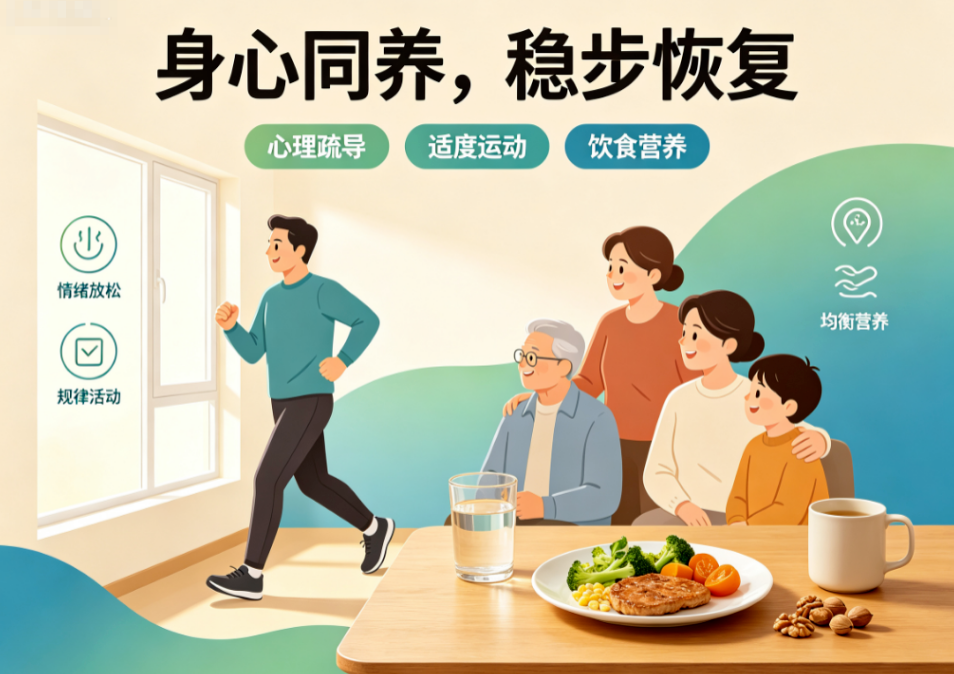 肿瘤康复不止静养！身心营养三维养护，护航长期安稳生活